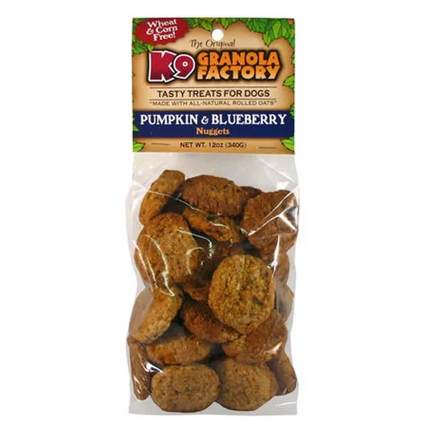 12 oz. K-9 Granola Factory Mini Pumpkin & Blueberry Nuggets - Treats